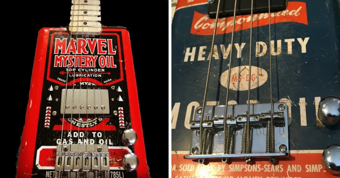 Making Guitars From Old Motor Oil Cans