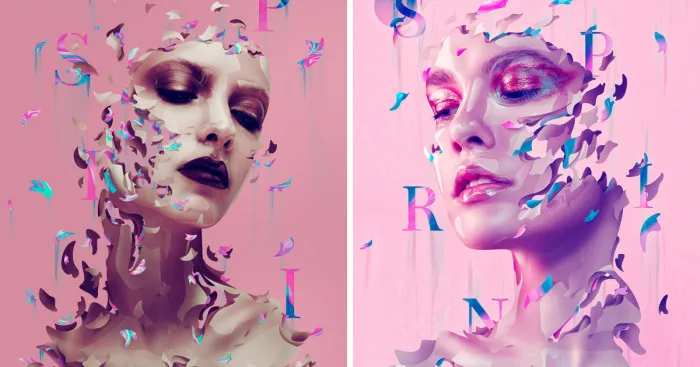 I Create Digital Porcelain Dolls