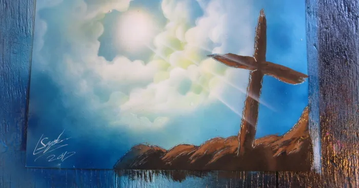 Painting With Spray Paint Is So Much Fun