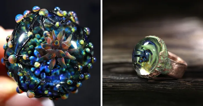 Cosmic Lampwork: Jewelry By Marina Berulava