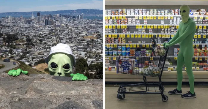 I Dressed Up As An Alien And Ran Around San Francisco