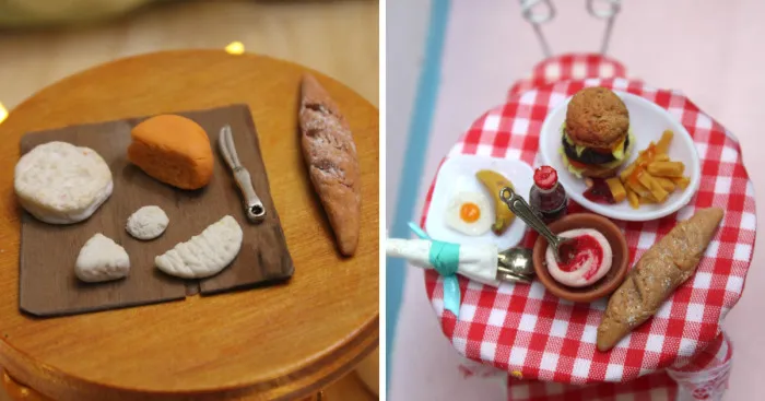 I Create Miniature Food For Dollhouses