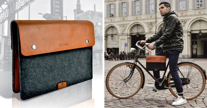 Escuro Bicycle Bag: Stylish, Functional & No  Backpains