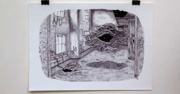 I Draw Old Dreams And Nightmares On The Streets Of Tel Aviv