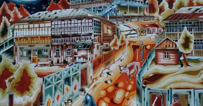 Georgian Artist Creates Intricate Paintings Inspired By His Birthplace