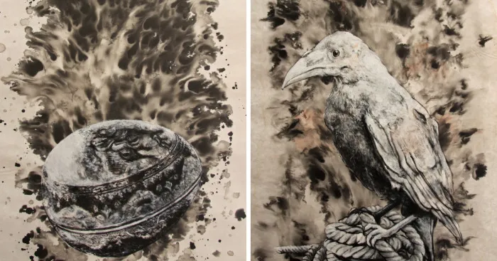 Playing Around With Ink On Chinese Paper