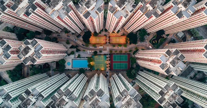 I Photographed The Claustrophobic Living In Hong Kong From Above