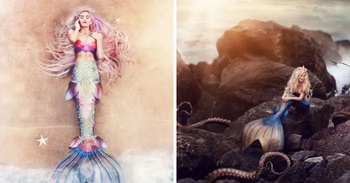I Take Magical Mermaid Images Inspired By Fairytales