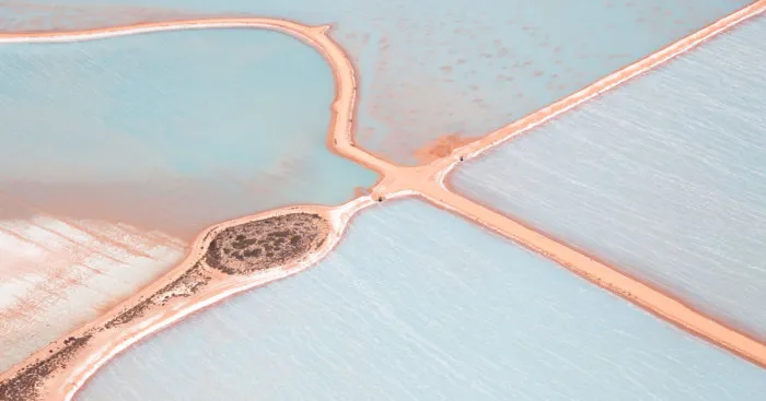 I Nearly Vomited Taking These Aerial Photos Of Salt Ponds