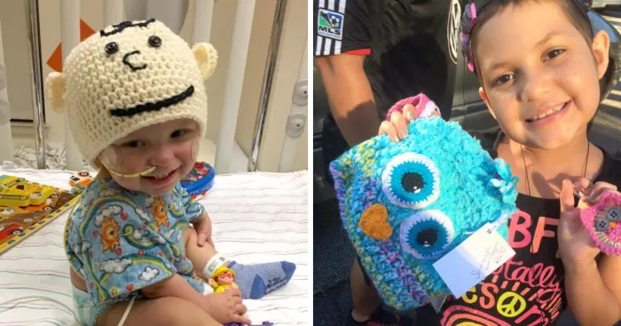 I Donate Hats To Ellie's Hats, For Kids Battling Childhood Cancer