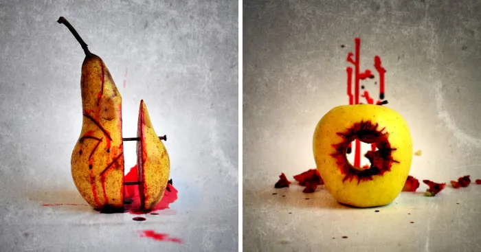 I Made This "Secessio" Photos For The Imagination Of A Pain In A Soul Caused By Violent Separation Or Different Hurt