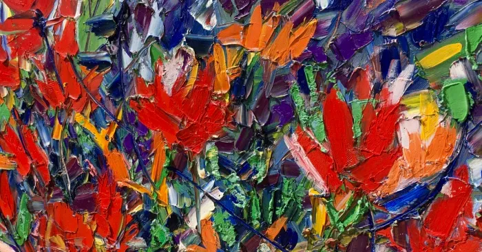 32 Tubes Of Oil Paint, 4 Months Of Drying And Here's The Result