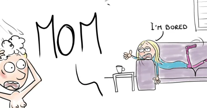 10 Cartoons About Kids And Screen-Time