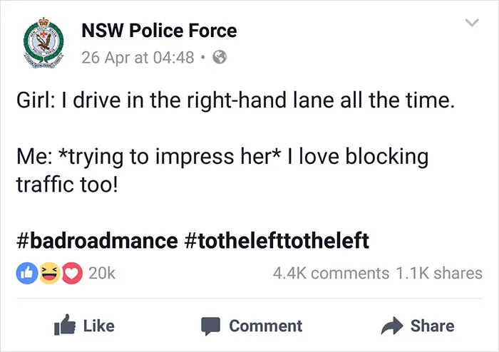 NSW Police Is Winning The Internet With Their Awesome Humor