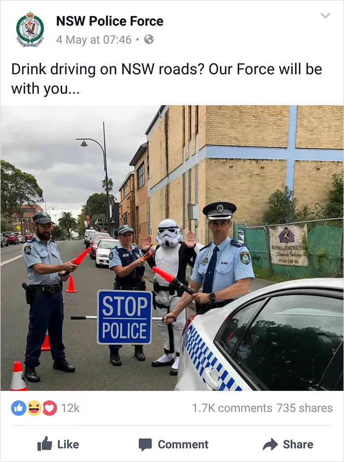 NSW Police Is Winning The Internet With Their Awesome Humor