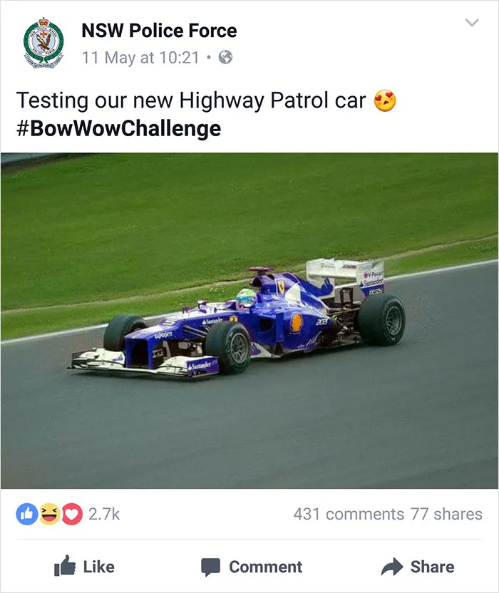 NSW Police Is Winning The Internet With Their Awesome Humor