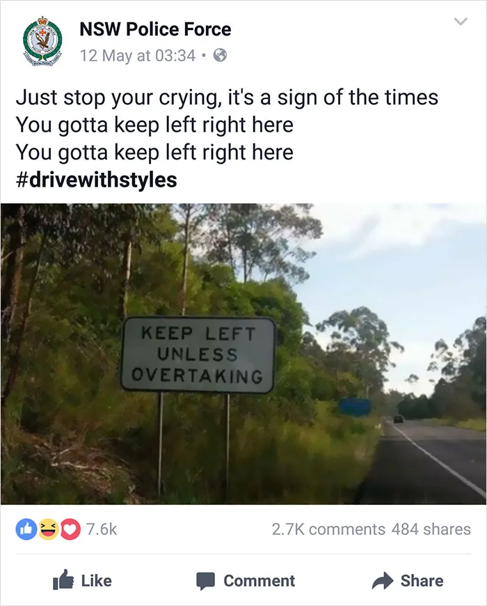 NSW Police Is Winning The Internet With Their Awesome Humor