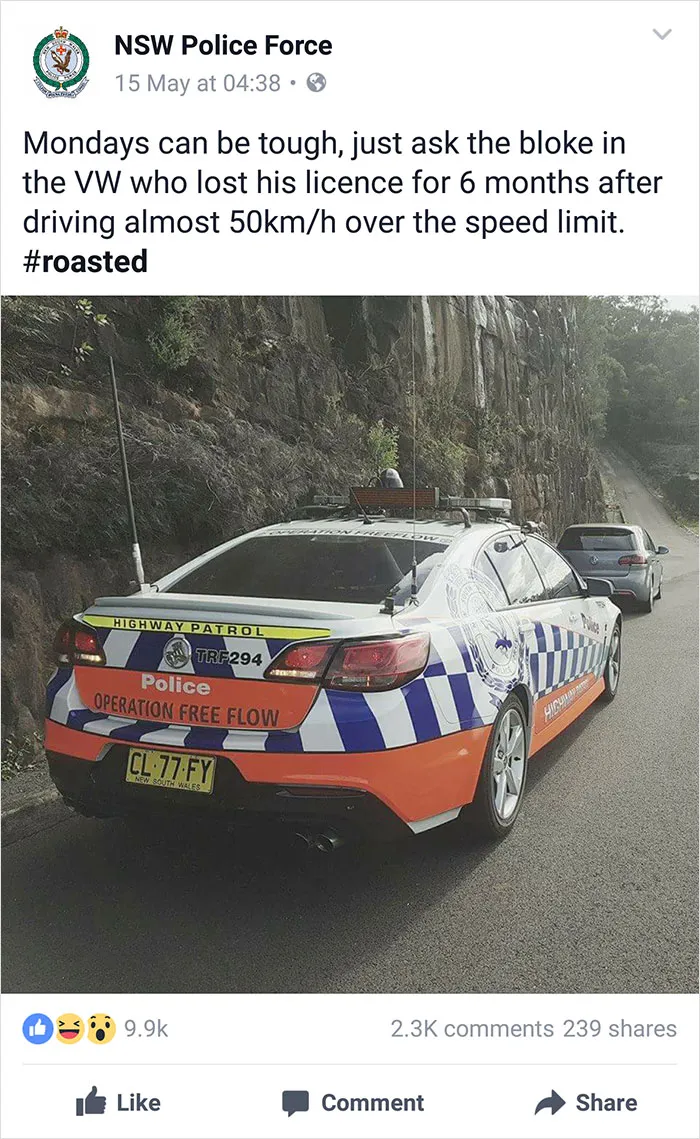 NSW Police Is Winning The Internet With Their Awesome Humor
