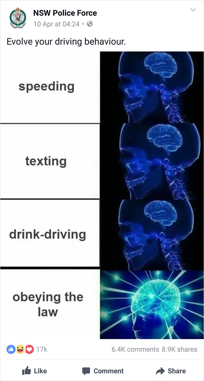 NSW Police Is Winning The Internet With Their Awesome Humor