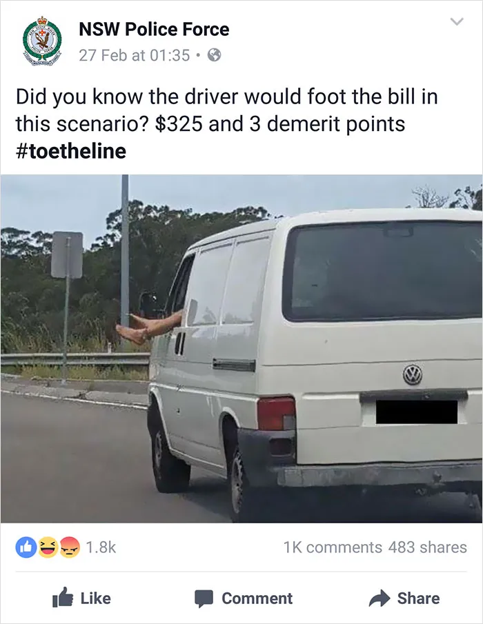 NSW Police Is Winning The Internet With Their Awesome Humor