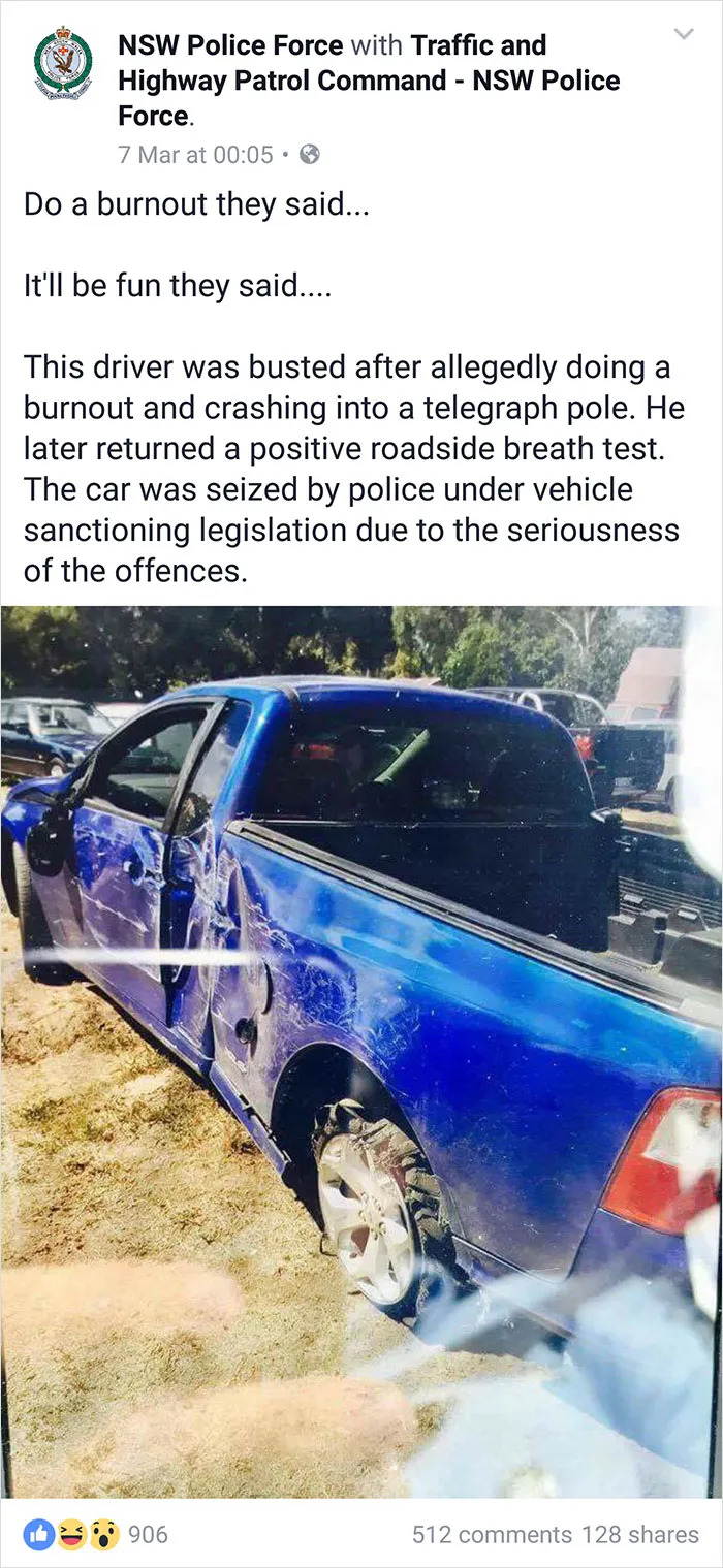 NSW Police Is Winning The Internet With Their Awesome Humor