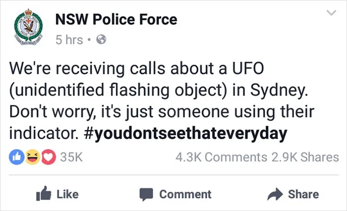 NSW Police Is Winning The Internet With Their Awesome Humor
