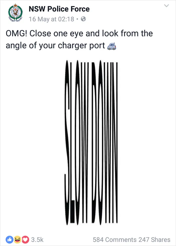 NSW Police Is Winning The Internet With Their Awesome Humor