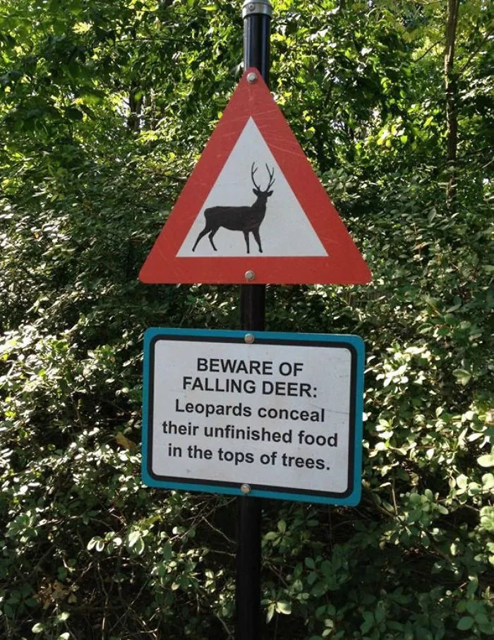 43 Funny Zoo Signs Which Probably Have Some Incredible Stories Behind Them