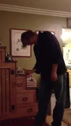 My Mom Caught My Dad Playing Air Guitar