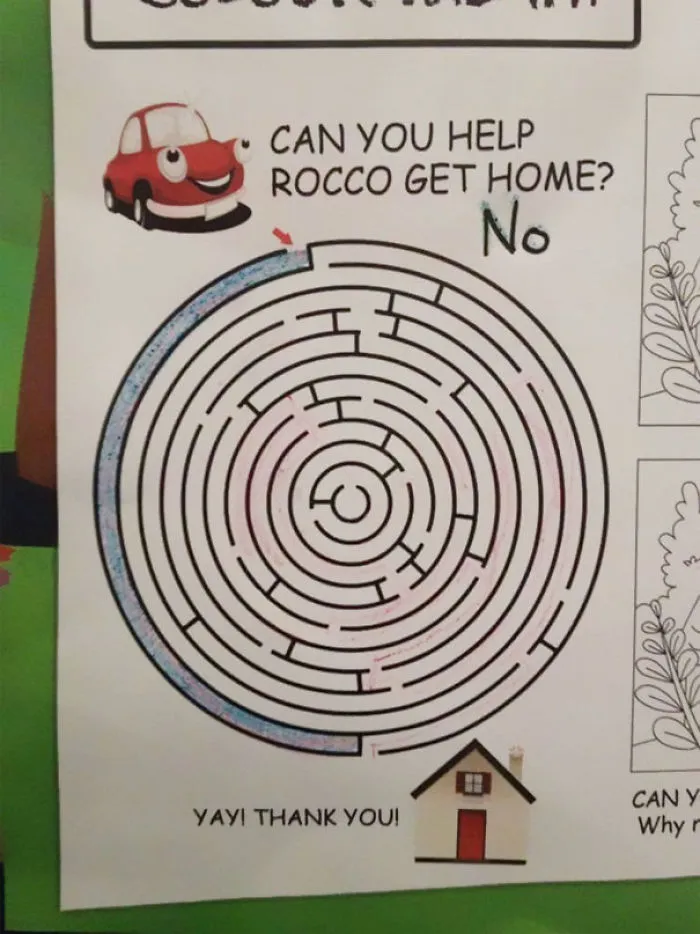 Funniest Design Fail? This Maze Game