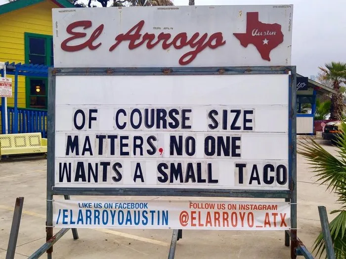 Funny Restaurant Signs