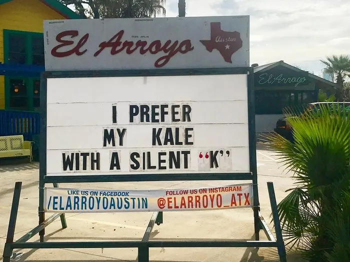 Funny Restaurant Signs