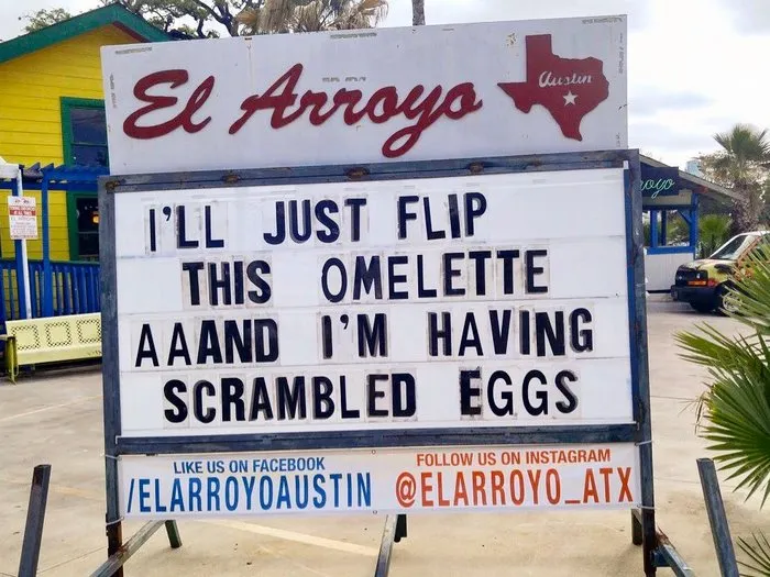 Funny Restaurant Signs