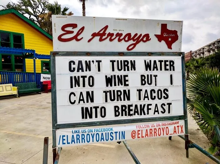 Funny Restaurant Signs