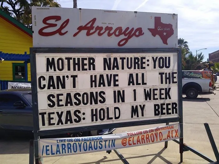 All The Seasons In One Week