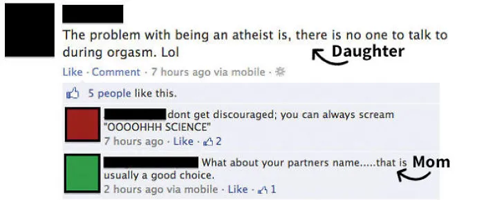 It's Always Lovely To Have Good Old Mom On Facebook.