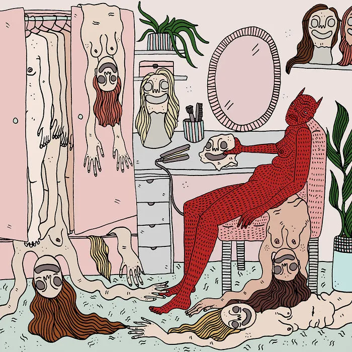40 Honest Illustrations Of Modern Women And Their Demons By Polly Nor (NSFW)