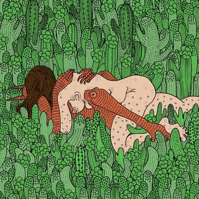 10+ Ilustraciones honestas de mujeres modernas y sus demonios, por Polly Nor (NSFW)