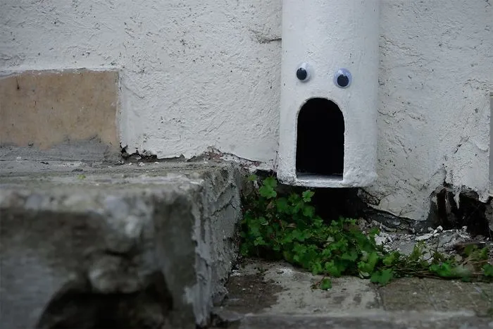 Someone In Bulgaria Is Putting Googly Eyes On Broken Street Objects, And It's Even Better Than Fixing Things