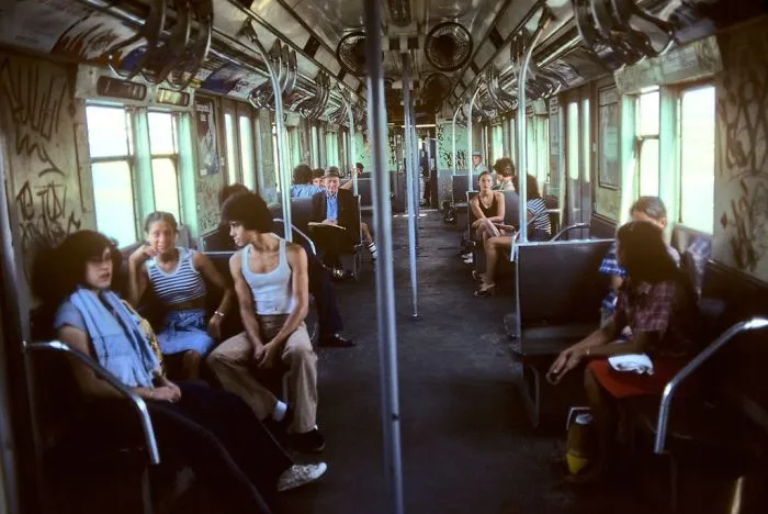 Curiosas fotos del metro de Nueva York en los años 70 y 80