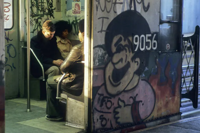Curiosas fotos del metro de Nueva York en los años 70 y 80