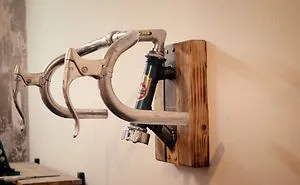 I Made Wall Mounts For New Bikes From Old Bikes
