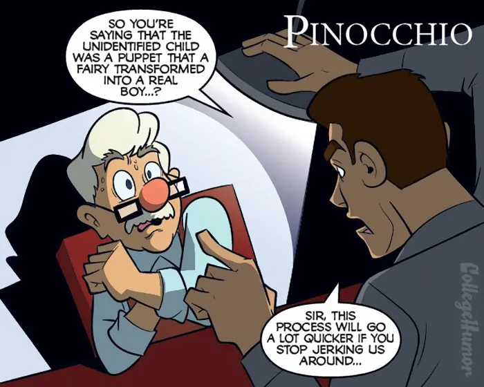 How Disney Movies Would Look With Cops In Them