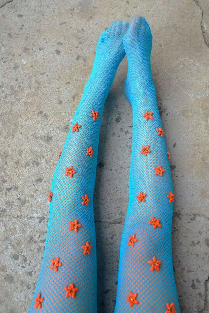 Embellished Fishnet Tights Are Here And It Will Make You Feel Like A Mermaid Caught In A Net