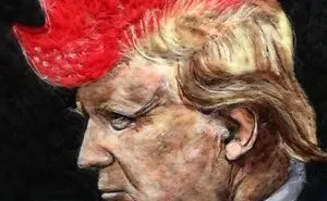 "Who Rules The Roost?" Trump In Wool