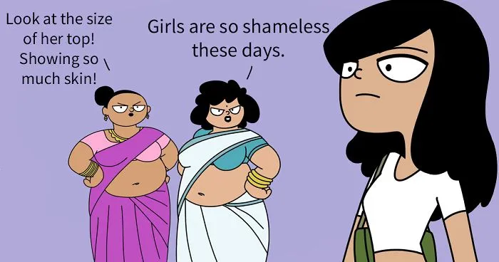 Indian Illustrator Hilariously Captures What It's Like Growing Up In An Indian Family