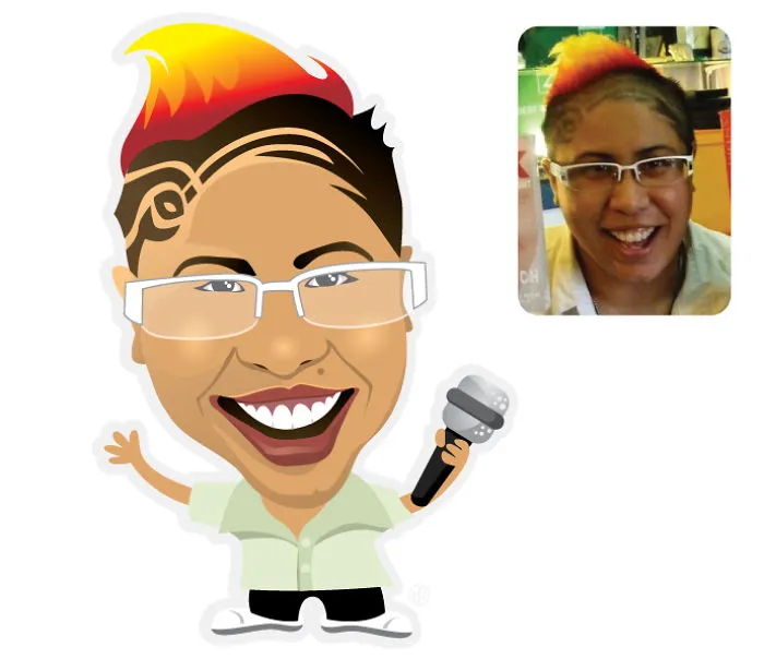 I Turn People Into Cartoons When I'm Bored