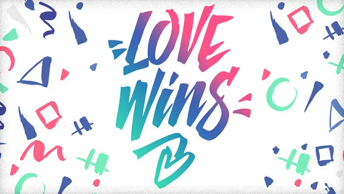 We Designed A Free Font For Our Equal Rights | Love Wins