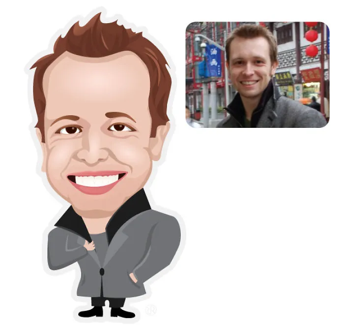 I Turn People Into Cartoons When I'm Bored