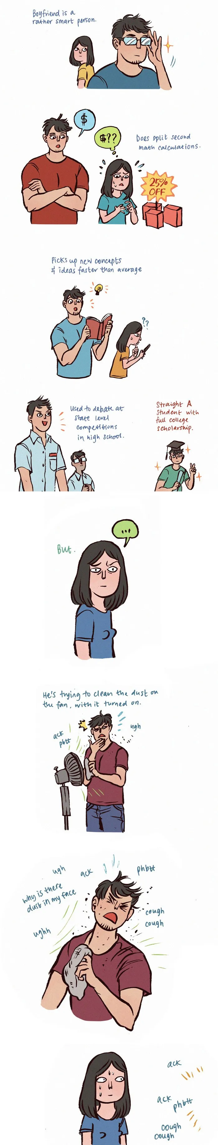 What It's Like To Date A Giant Nerd (42 Pics)